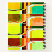 カラフルファンキーレトロインスパイア ノートブック (裏面)