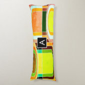 カラフルファンキーレトロインスパイア ボディピロー (正面縦)