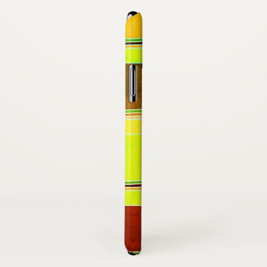 カラフルファンキーレトロインスパイア Case-Mate iPhoneケース (裏面/右)