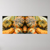 カラフルファンシーグルズクローズアップ鏡抽象芸術 ポスター (正面)