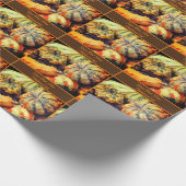 カラフルファンシーパーソナライズされた ラッピングペーパー (角)