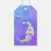 カラフルファンシー三日月 ギフトタグ (裏面)