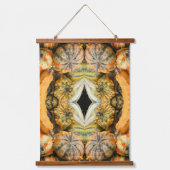 カラフルファンシー抽象芸術 吊り下げ型タペストリー (正面)