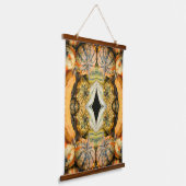 カラフルファンシー抽象芸術 吊り下げ型タペストリー (傾斜あり)