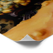 カラフルファンシー油絵具 ポスター (角)