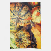 カラフルファンシー食 キッチンタオル (縦)