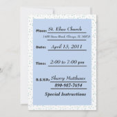 カラフルファンシー魚 招待状 (裏面)