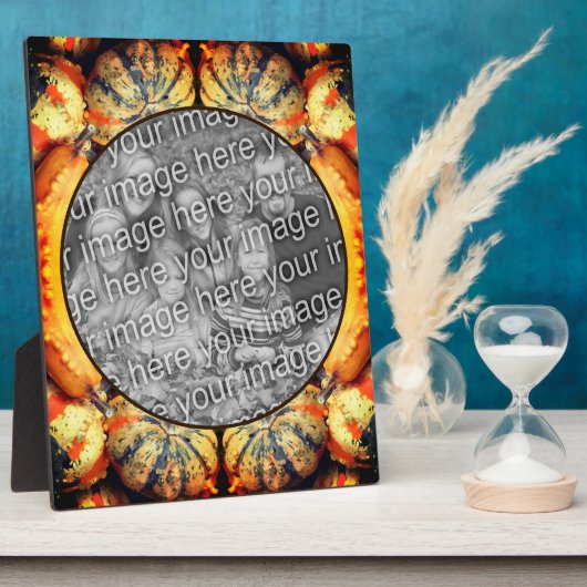 カラフルファンシーGourds独自の写真を作成 フォトプラーク (側面)