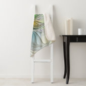 カラフルファンタジーフラワーモダン抽象芸術フラクタル シェルパブランケット (インサイチュ)