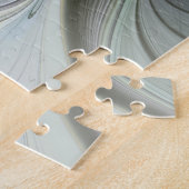 カラフルファンタジーフラワーモダン抽象芸術フラクタル ジグソーパズル (側面)