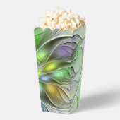 カラフルファンタジーフラワーモダン抽象芸術フラクタル フェイバーボックス (はじけた状態)