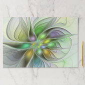 カラフルファンタジーフラワーモダン抽象芸術フラクタル ペーパーパッド (インサイチュ)