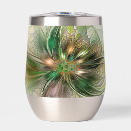 カラフルファンタジーモダン抽象芸術フラクタル花