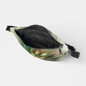 カラフルファンタジーモダン抽象芸術フラクタル花 ファニーパック (見開き)