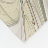 カラフルファンタジーモダン抽象芸術フラクタル花 フリースブランケット (角)