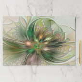 カラフルファンタジーモダン抽象芸術フラクタル花 ペーパーパッド (インサイチュ)