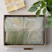 カラフルファンタジーモダン抽象芸術フラクタル花 薄葉紙 (ギフト)