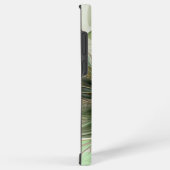 カラフルファンタジーモダン抽象芸術フラクタル花 SAMSUNG GALAXYケース (右側面)