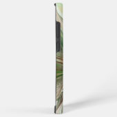 カラフルファンタジーモダン抽象芸術フラクタル花 SAMSUNG GALAXYケース (右側面)