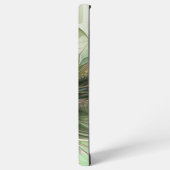 カラフルファンタジーモダン抽象芸術フラクタル花 SAMSUNG GALAXYケース (左側面)