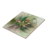 カラフルファンタジーモダン抽象芸術フラクタル タイル (側面)