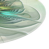 カラフルファンタジーモダン抽象芸術フラワーフラクタル カッティングボード (角)