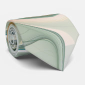 カラフルファンタジーモダン抽象芸術フラワーフラクタル ネクタイ (ロール)