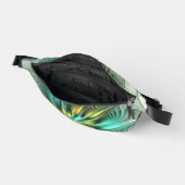 カラフルファンタジーモダン抽象芸術フラワーフラクタル ファニーパック (見開き)