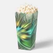 カラフルファンタジーモダン抽象芸術フラワーフラクタル フェイバーボックス (はじけた状態)