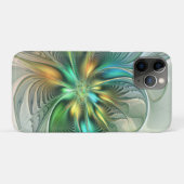 カラフルファンタジーモダン抽象芸術フラワーフラクタル Case-Mate iPhoneケース (裏面(横))