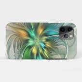 カラフルファンタジーモダン抽象芸術フラワーフラクタル Case-Mate iPhoneケース (裏面(横))