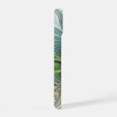 カラフルファンタジーモダン抽象芸術フラワーフラクタル iPhone 15ケース (右側面)