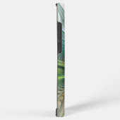 カラフルファンタジーモダン抽象芸術フラワーフラクタル SAMSUNG GALAXYケース (右側面)
