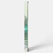 カラフルファンタジーモダン抽象芸術フラワーフラクタル SAMSUNG GALAXYケース (左側面)