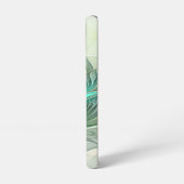 カラフルファンタジーモダン抽象芸術フラワーフラクタル SAMSUNG GALAXYケース (左側面)