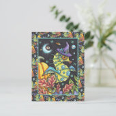 カラフルファンタジー乗馬、ハロウィーン海の魔女 シーズンポストカード (スタンド正面)