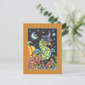 カラフルファンタジー乗馬、ハロウィーン海の魔女 シーズンポストカード (スタンド正面)