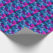 カラフルファンタジー動物 ラッピングペーパー (角)