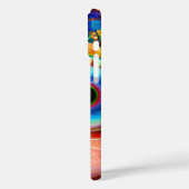 カラフルファンタジー猫 Case-Mate iPhoneケース (裏面 / 左)