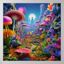 カラフルファンタジー自然地形