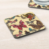 カラフルファンタジー蝶 コースター (左側)