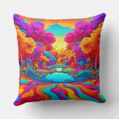 カラフルファンタジー クッション (裏面)