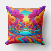 カラフルファンタジー クッション (正面)