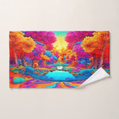 カラフルファンタジー バスタオルセット (ハンドタオル)