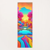 カラフルファンタジー ヨガマット (裏面)