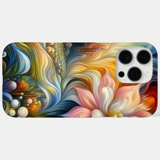 カラフルファンタジーiPhone/iPadケース Case-Mate iPhoneケース (裏面 (横))