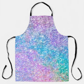 カラフルフェイクグリッター エプロン (正面)