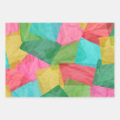 カラフルフェイクティッシュペーパー ラッピングペーパーシート (正面)