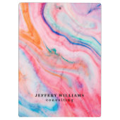 カラフルフェイク石 クリップボード (裏面)