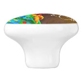 カラフルフェイク金カスタム帯 セラミックノブ (側面)